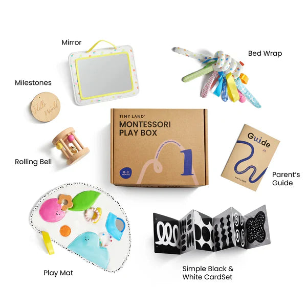 Tiny Land® Montessori Complete Baby Set (0-24 months) Tiny Land INC