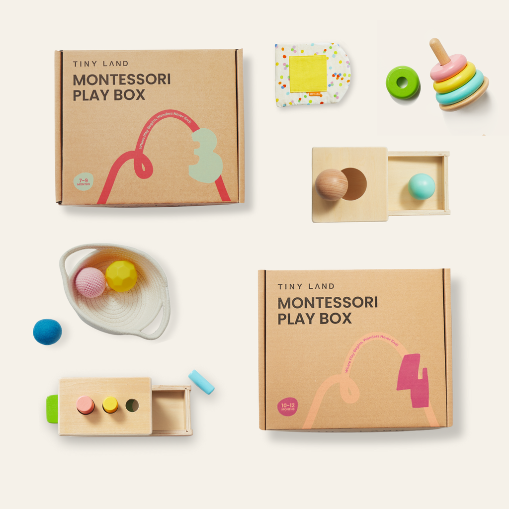 Tiny Land® Montessori Early Skills Baby Set（7–12 months） Tiny Land INC