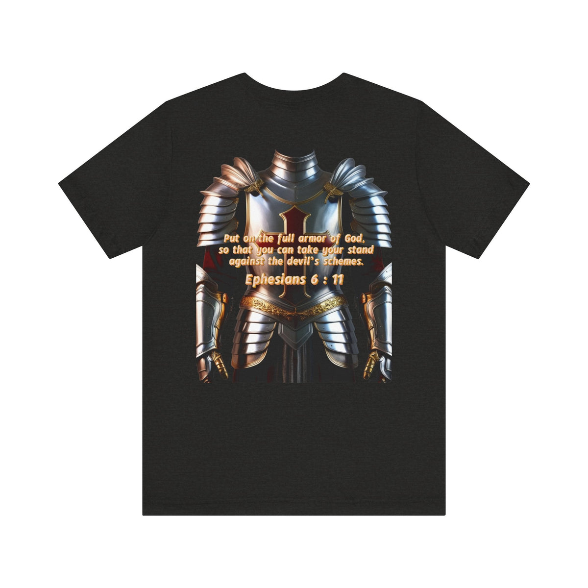 Religious Graphic Armor Of God Design - Unisex Jersey Short Sleeve Tee Printify