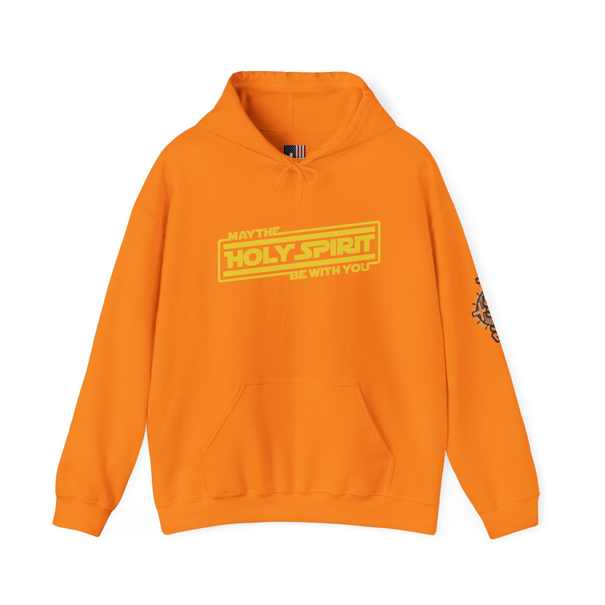 May the Holy Spirit Be With You Hoodie - Christian Star Wars Parody Hoodie Printify