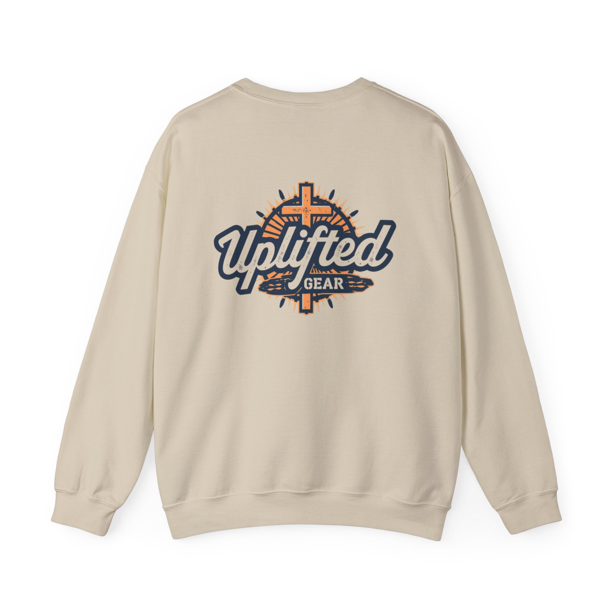 Uplifted Gear Christian Logo Sweatshirt Printify