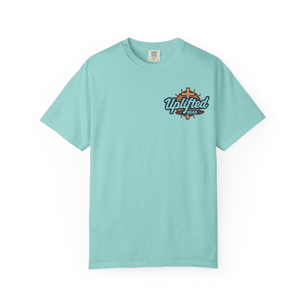 Trust in The Lord Proverbs 3:5-6 Biblical Design Unisex Garment-Dyed T-shirt Printify