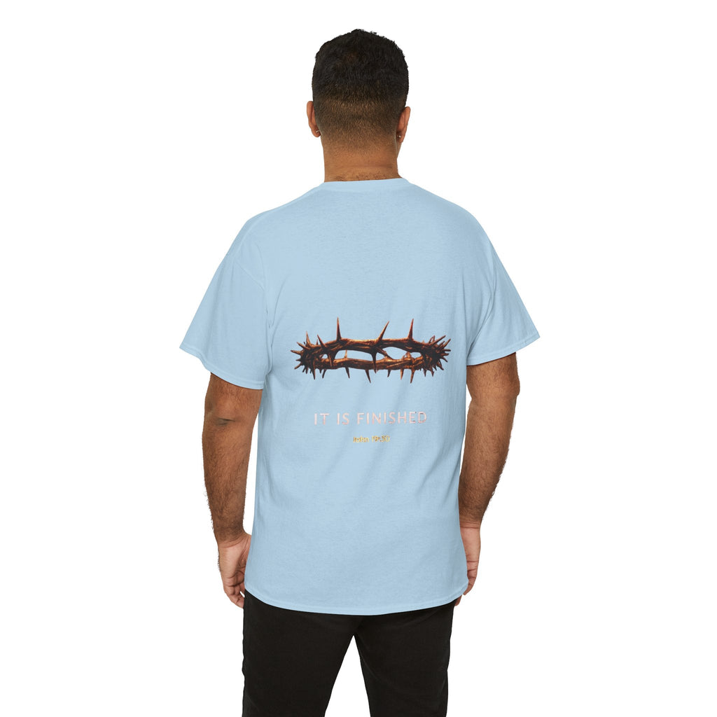 It Is Finished Crown of Thorns Tee — Christian John 19:30 Faith Shirt Printify