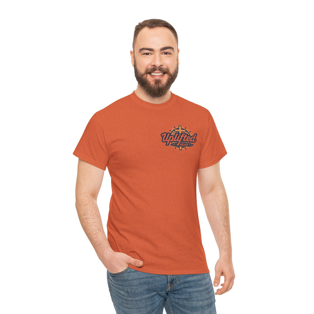 Religious Graphic Armor Of God Design - Unisex Heavy Cotton Tee Printify