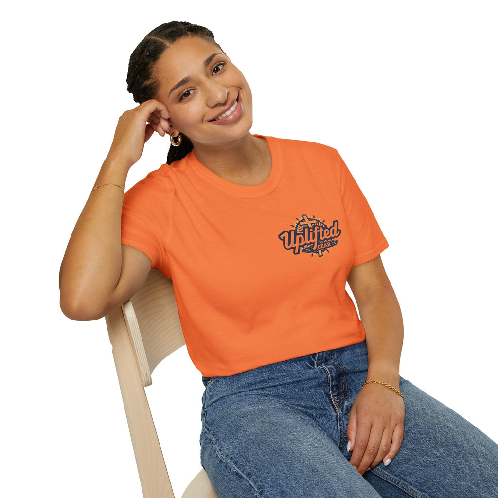 Religious Graphic Tee with Armor Of God Design - Unisex Softstyle T-Shirt Printify