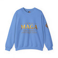 Sweatshirt — "MAGA Make America Godfearing Again" Gold Logo Crewneck Printify
