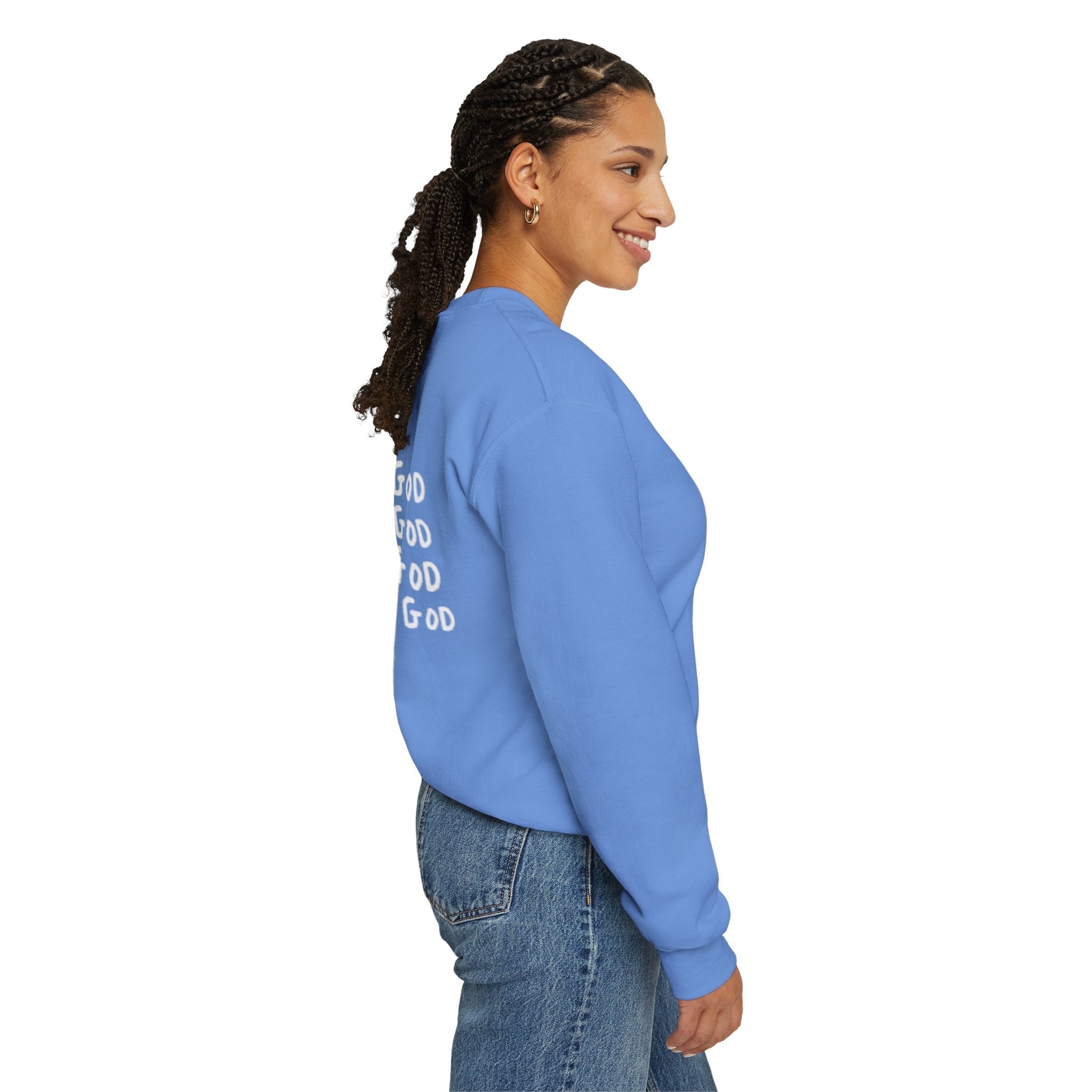 AMEN Acronym Sweatshirt – Always Agree with God Move with God End with God Never Doubt God Christian Hoodie for Unwavering Faith Printify