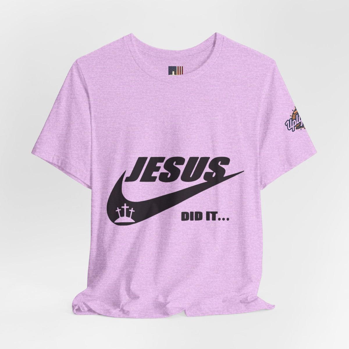 Jesus Did It T-shirt - Funny Christian Parody T-shirt - Faith & Victory Apparel Printify
