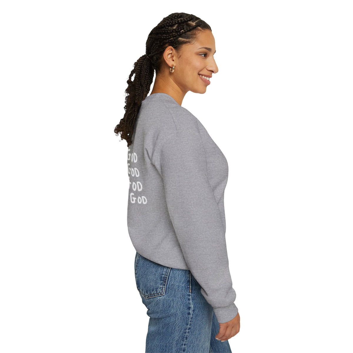 AMEN Acronym Sweatshirt – Always Agree with God Move with God End with God Never Doubt God Christian Hoodie for Unwavering Faith Printify