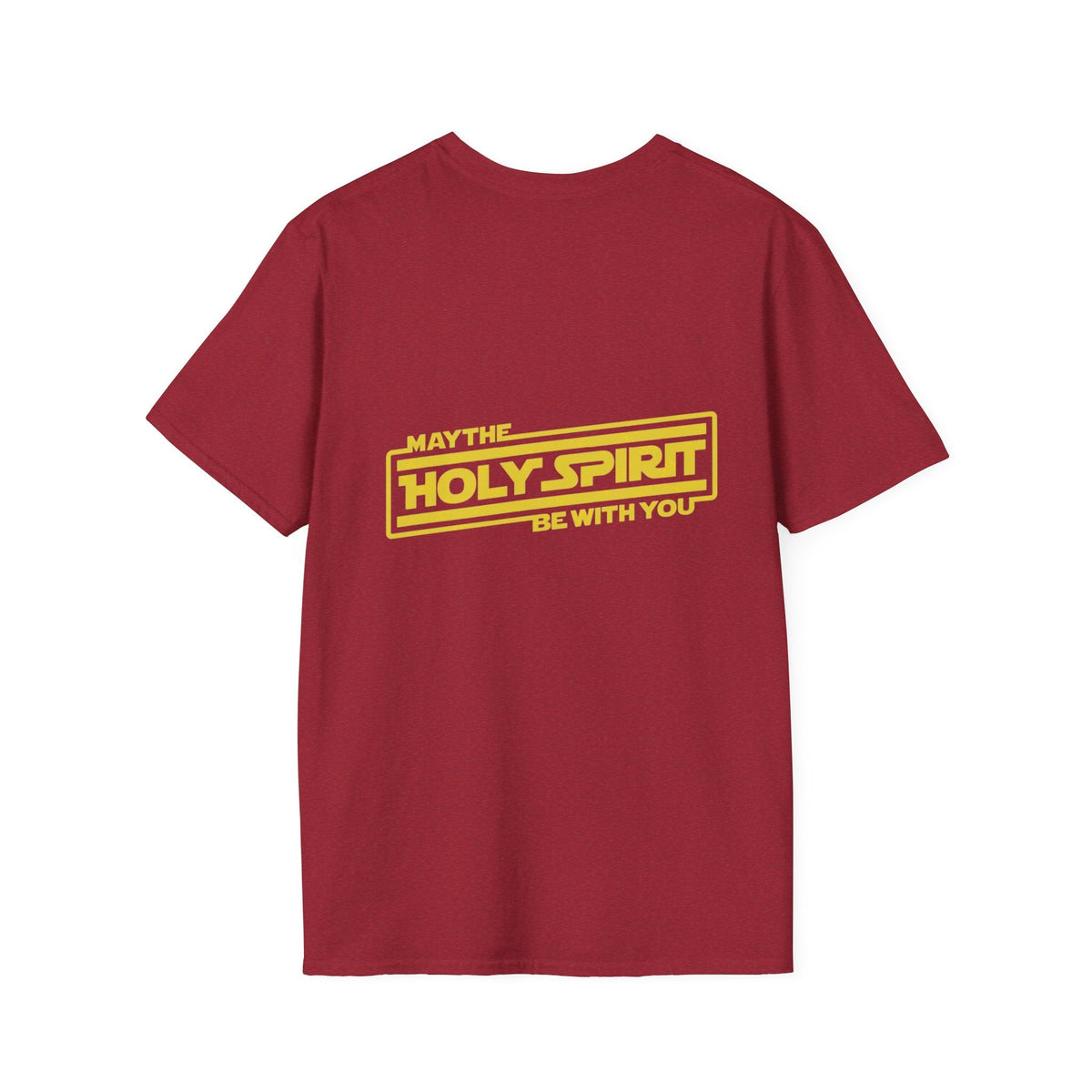May the Holy Spirit Be With You T-shirt - Christian Star Wars Parody T-shirt Printify
