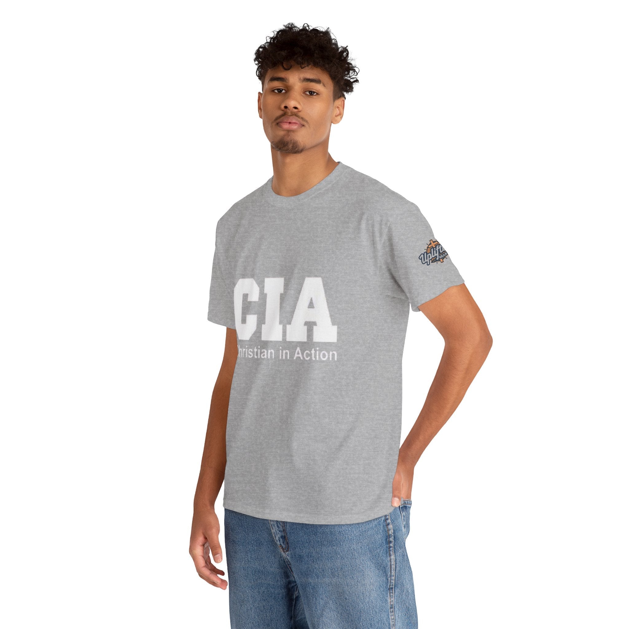 CIA Christian in Action T-shirt - Funny Faith Parody T-shirt - Mission Ready Apparel Printify