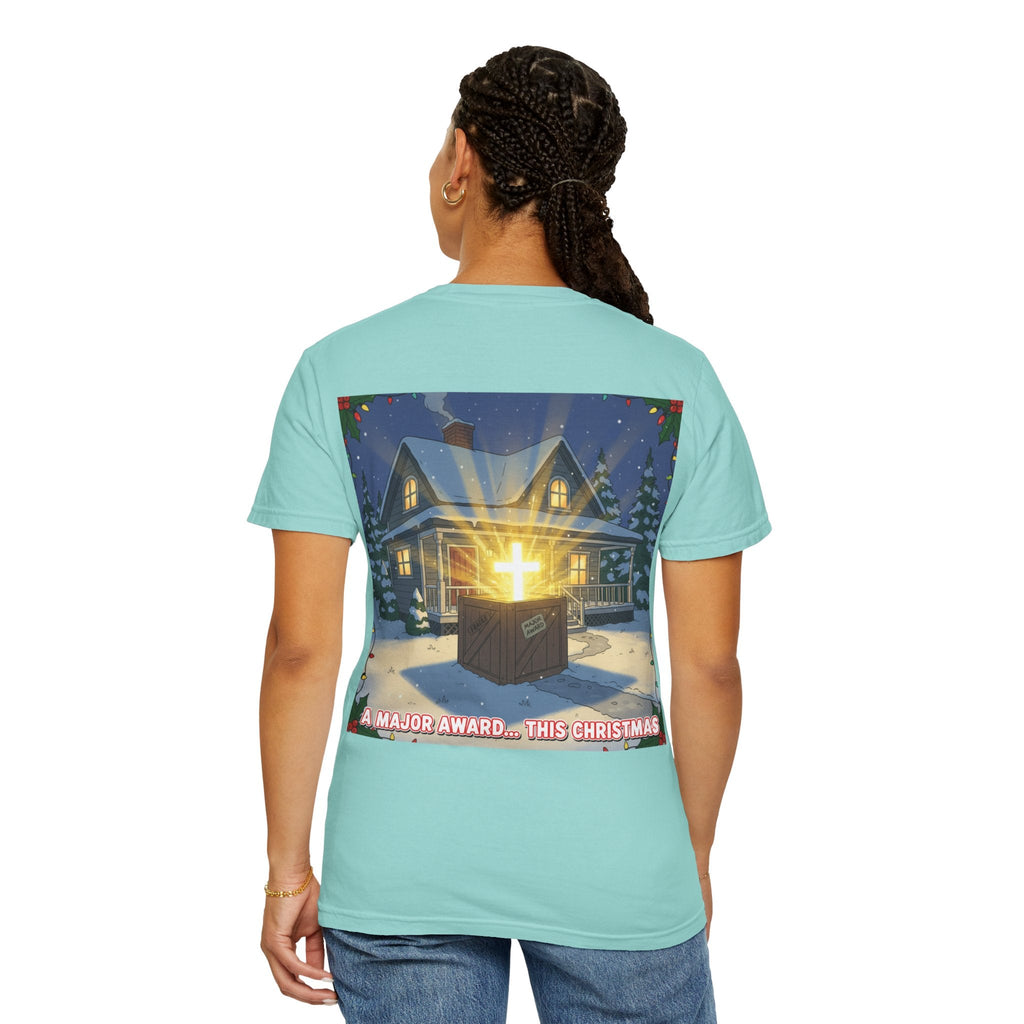 Christmas Church Tee — "A Major Award... This Christmas" Graphic T-Shirt Printify