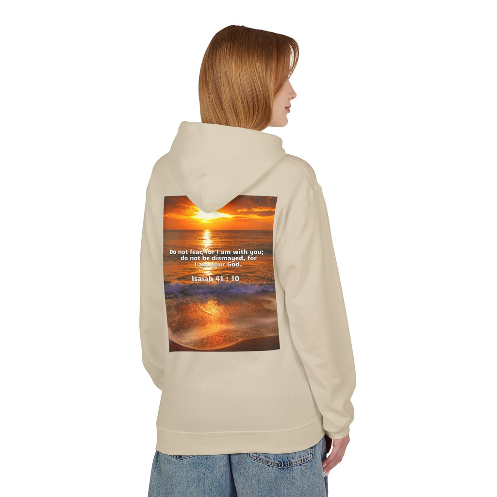 Hoodie - Isaiah 41:10 Bible Verse Religious Design Printify