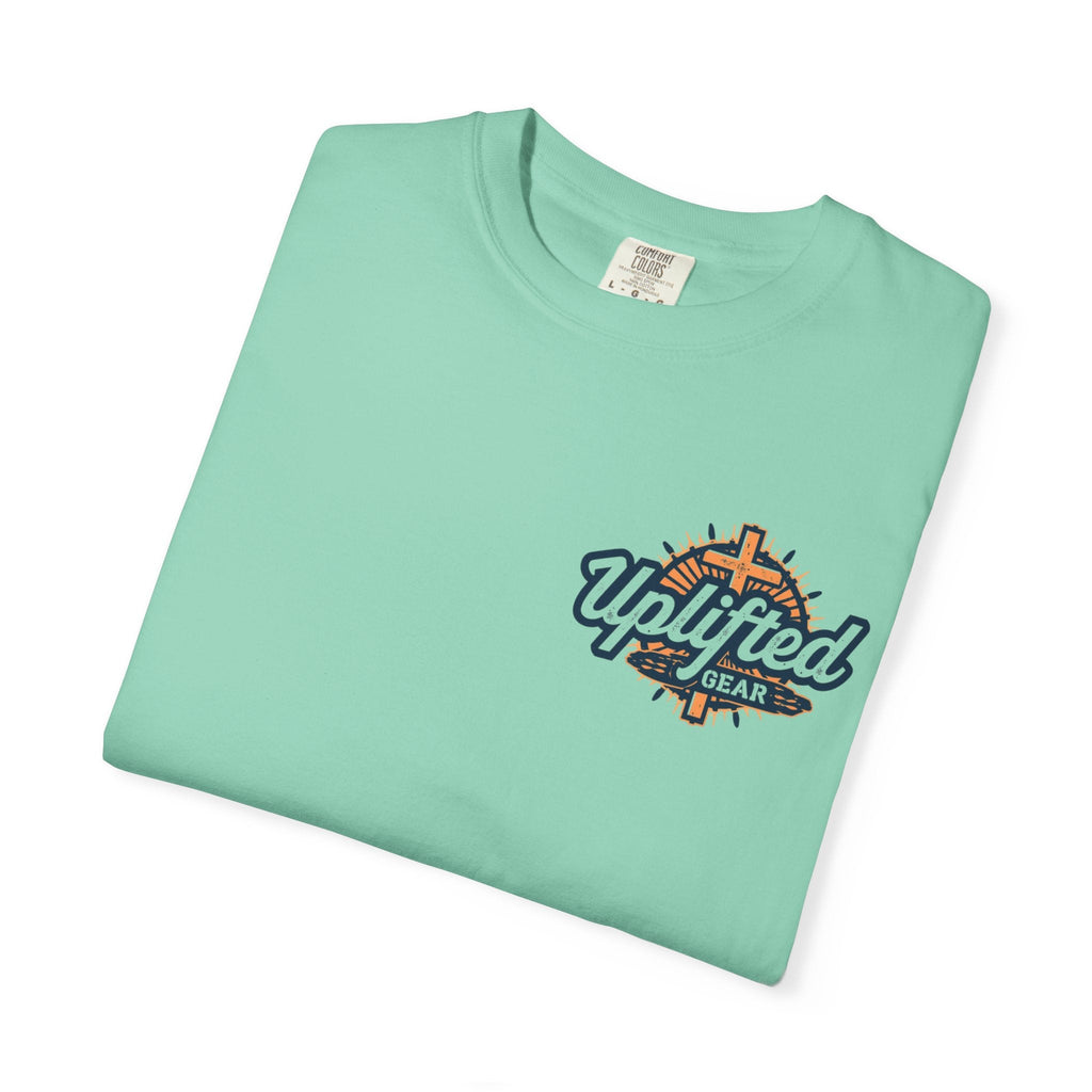 Christ is King T-Shirt – Bold Crown & Cross Christian Tee for Unashamed Faith Printify