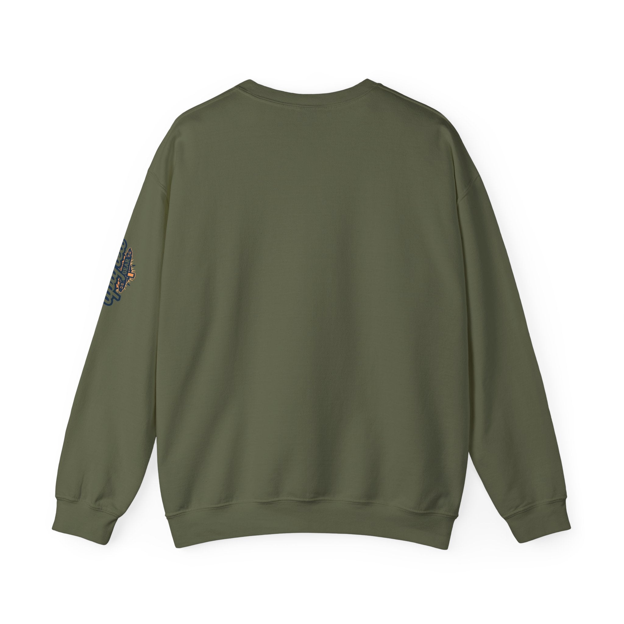 The Greatest Gift Sweatshirt – Cross Bow Present Christian Sweatshirt for Christmas Salvation & Eternal Faith Printify
