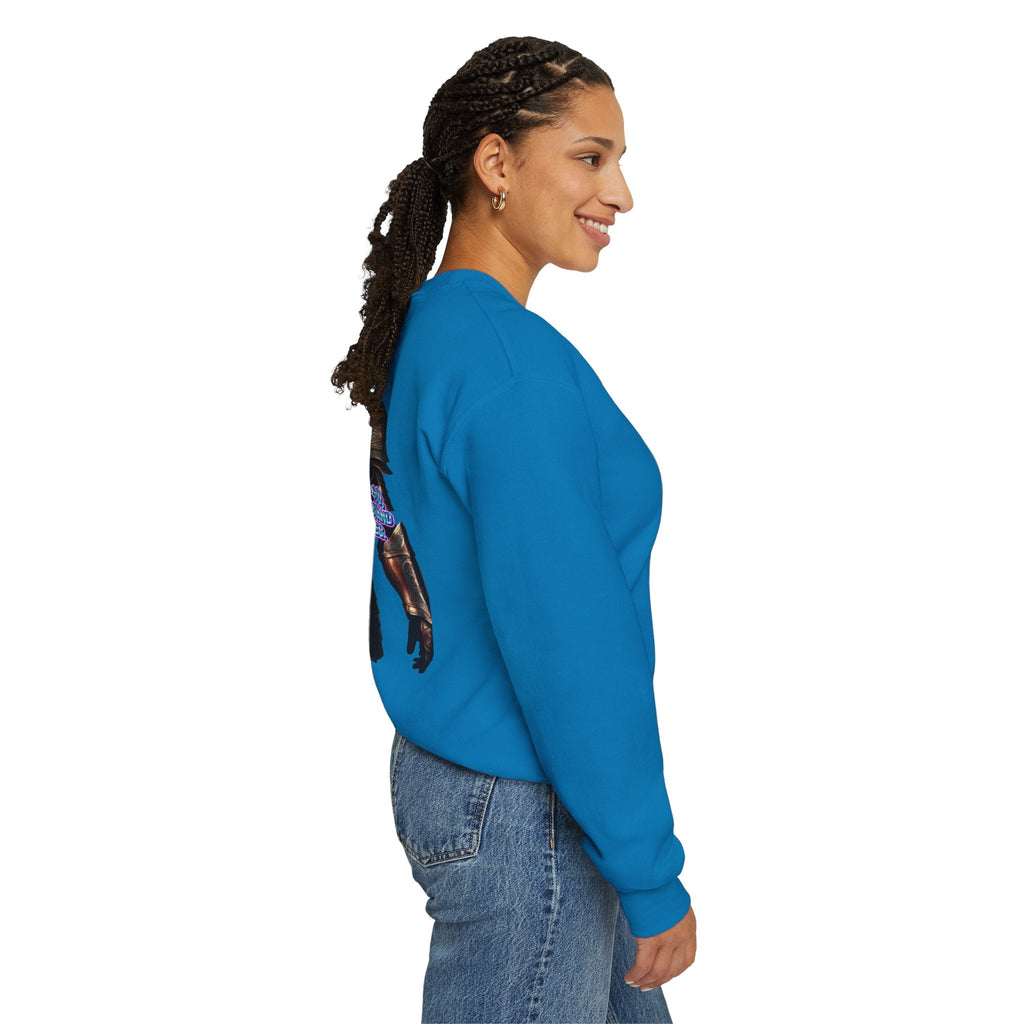 Religious Graphic Armor Of God Design - Unisex Heavy Blend™ Crewneck Sweatshirt Printify
