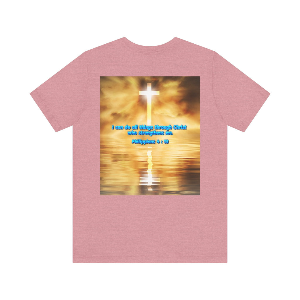 Unisex Tee Bible Verse - Philippians 4 : 13 Printify