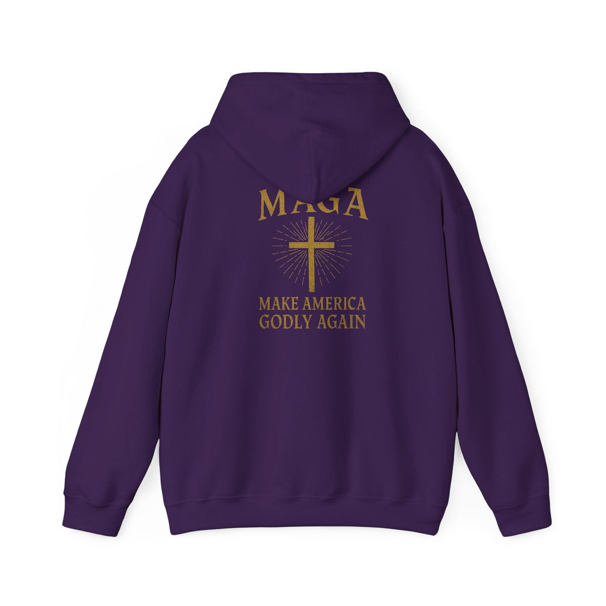 Make America Godly Again Hoodie – MAGA Christian Patriotic Sweatshirt for Biblical Values & Freedom Printify