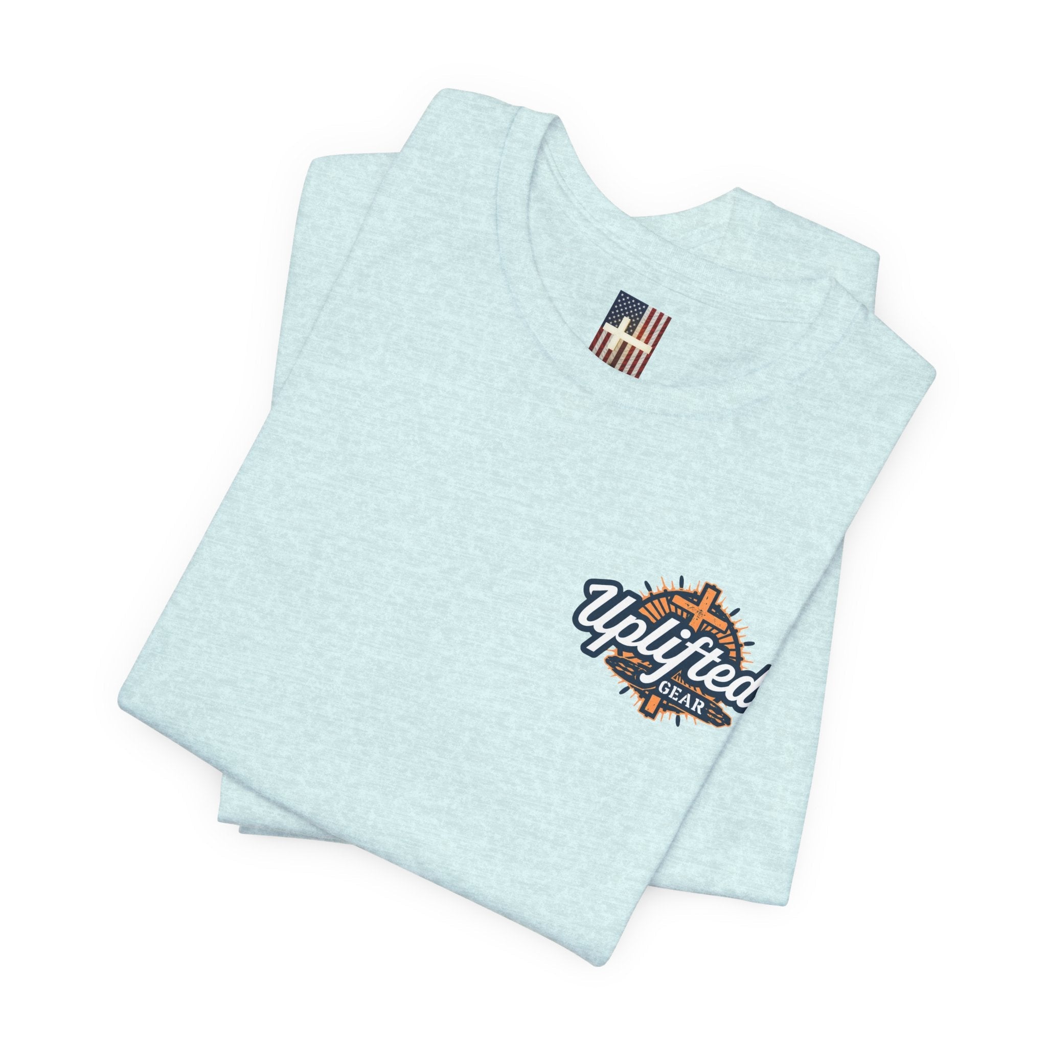 MAGA Gold Letter T-Shirt — "Make America Great Again" Printify