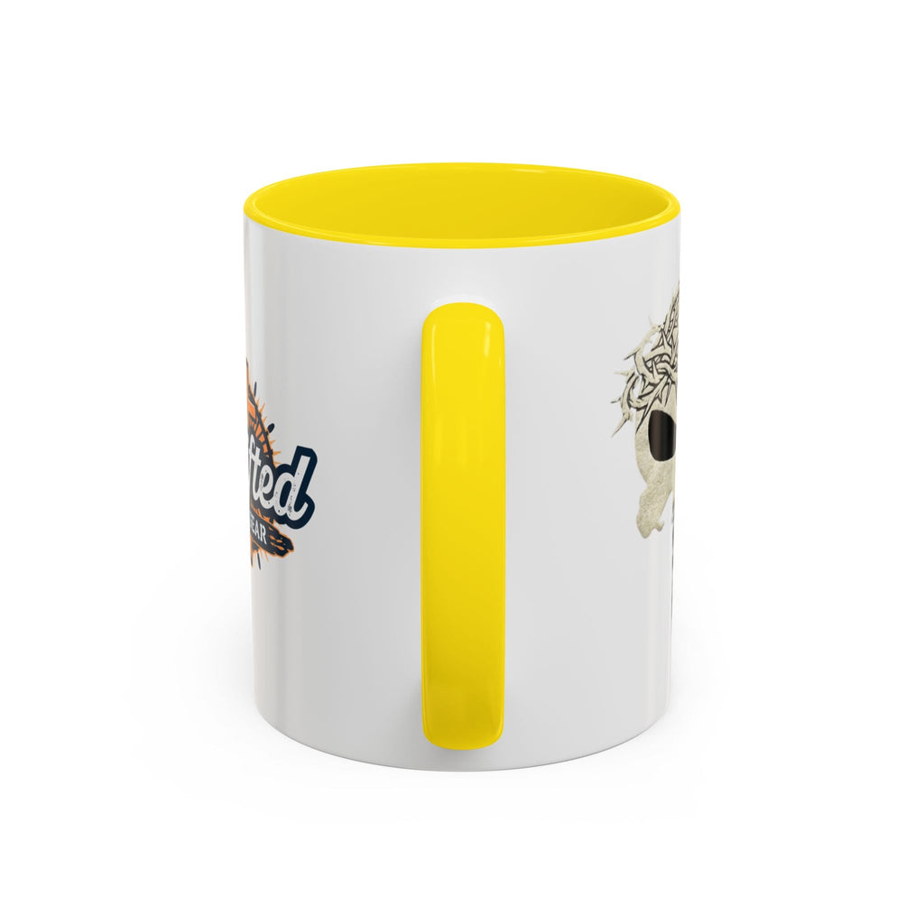 Christian Skull Coffee Mug — Crown of Thorns “Warrior Faith” (11/15 oz) Printify