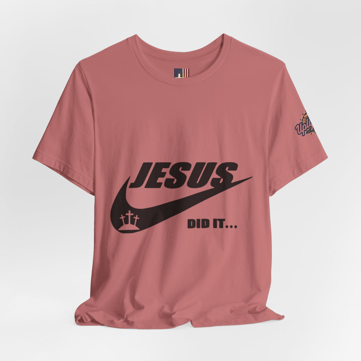 Jesus Did It T-shirt - Funny Christian Parody T-shirt - Faith & Victory Apparel Printify