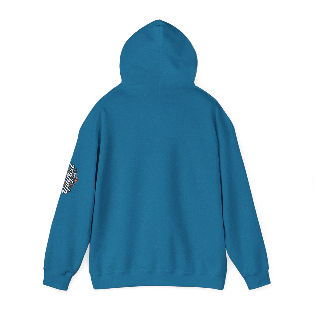 Under Armor Logo Hoodie — Black Athletic Pullover Printify