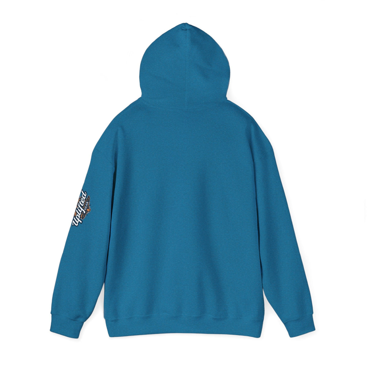 Under Armor Logo Hoodie — Black Athletic Pullover Printify