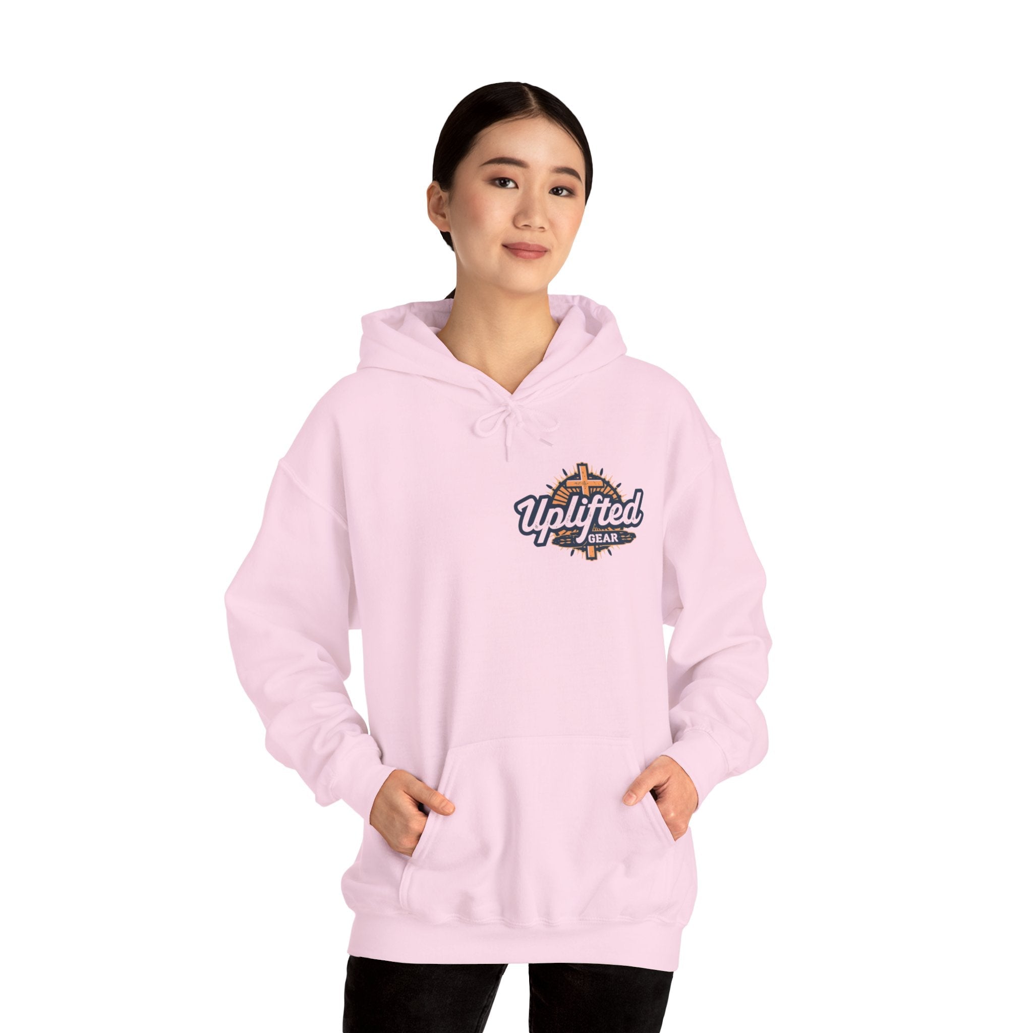 I Can’t, But I Know a Guy Hoodie – Jesus Cross Christian Hoodie for Cozy Faith Printify