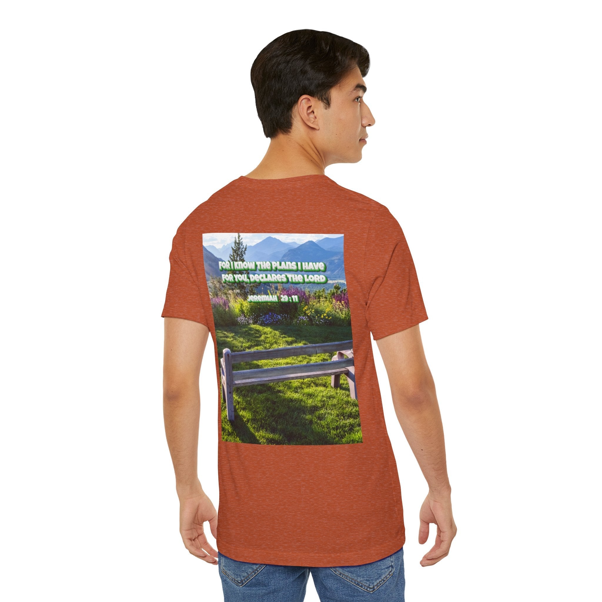 Bible Verse Unisex Tee - Jeremiah 29 : 11 Printify