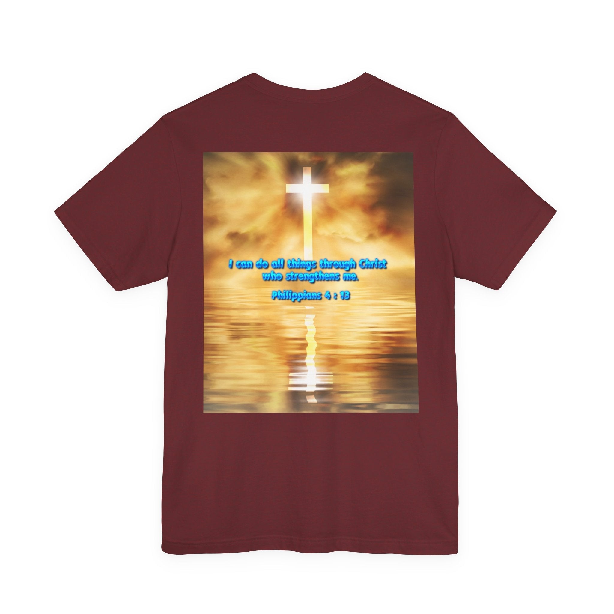 Unisex Tee Bible Verse - Philippians 4 : 13 Printify