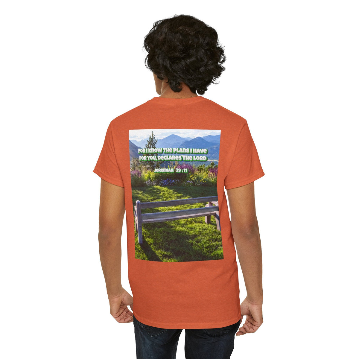 Bible Verse Unisex Tee -  Jeremiah 29 : 11 Printify