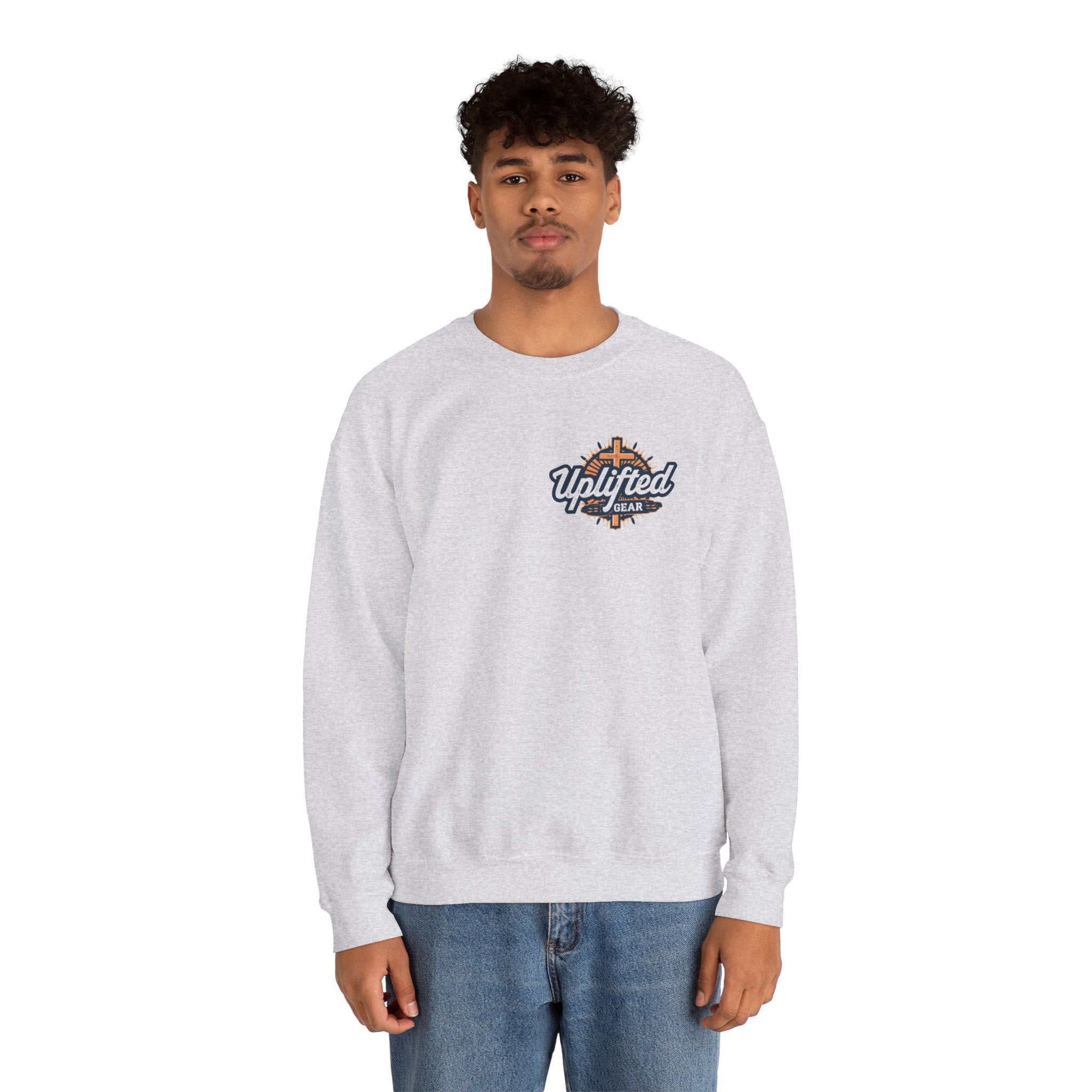 There Are Only 2 Genders Sweatshirt – Adam & Eve Cross Christian Hoodie for Bold Truth Printify