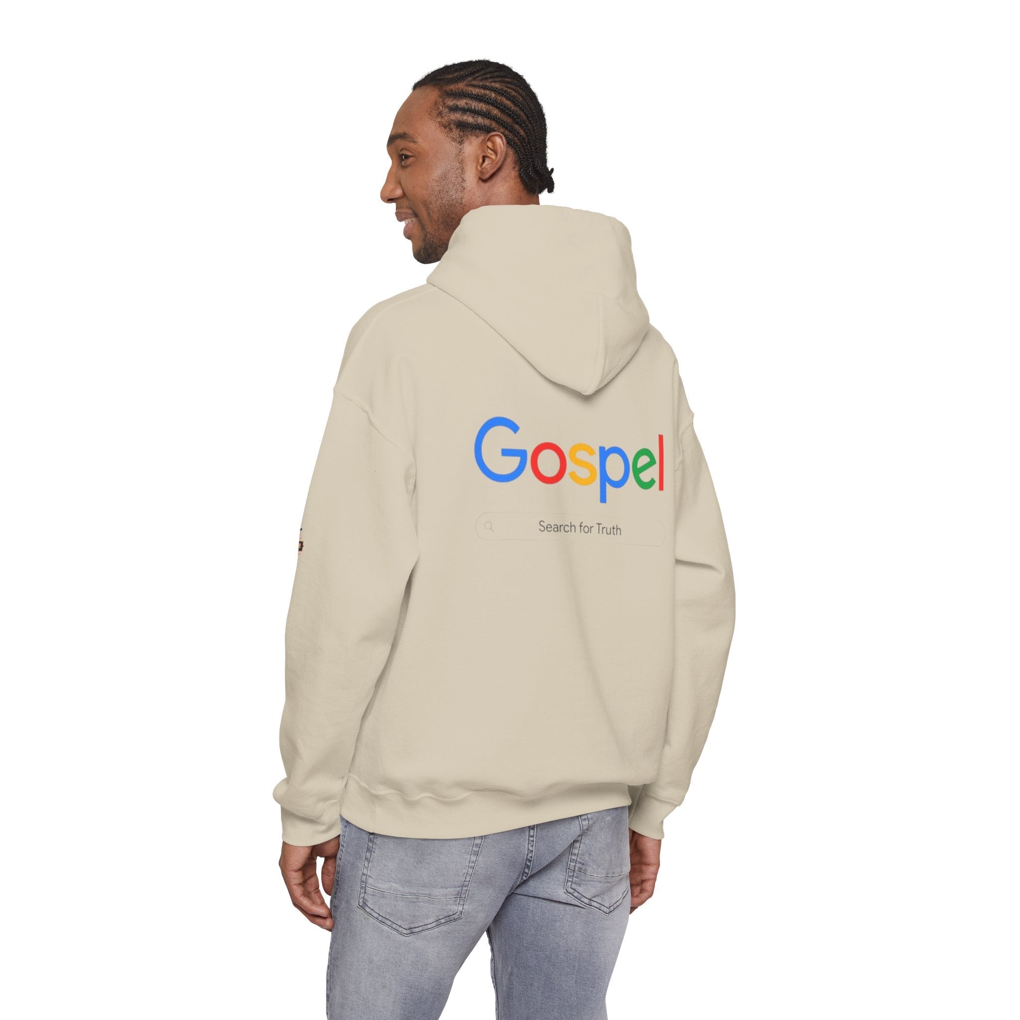 Gospel Hoodie — "Search for Truth" Christian Faith Pullover Printify