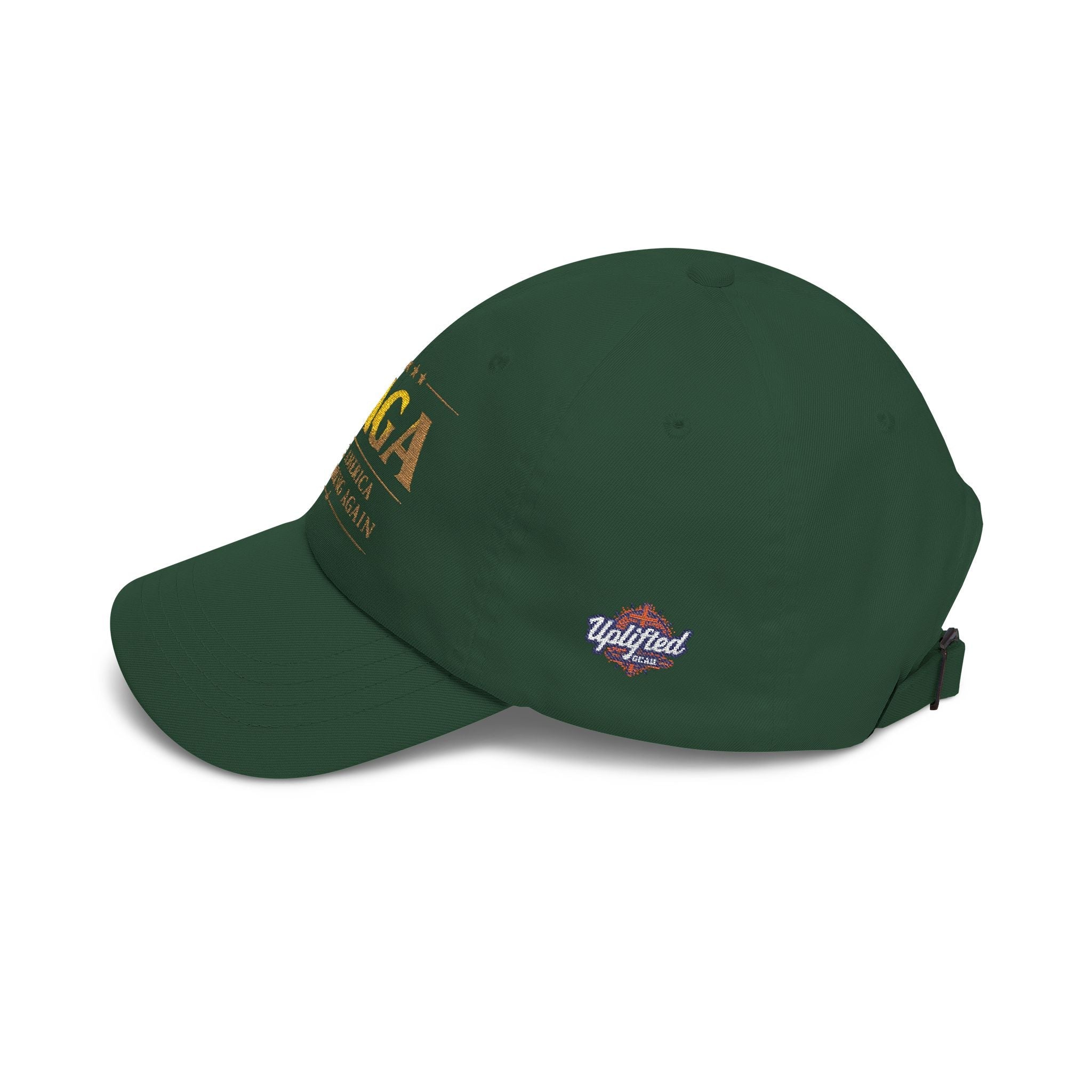 Dad Cap — "MAGA: Make America Godfearing Again" Embroidered Hat Printify