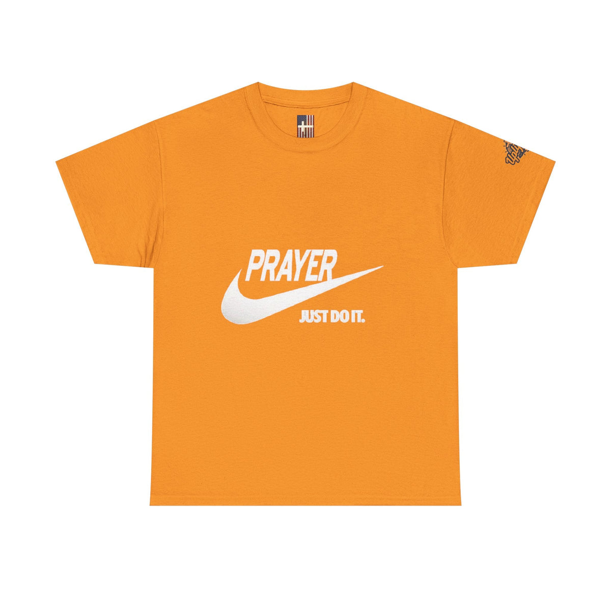 Prayer Just Do It T-shirt - Funny Christian Nike Parody T-shirt - Faith Gear Printify