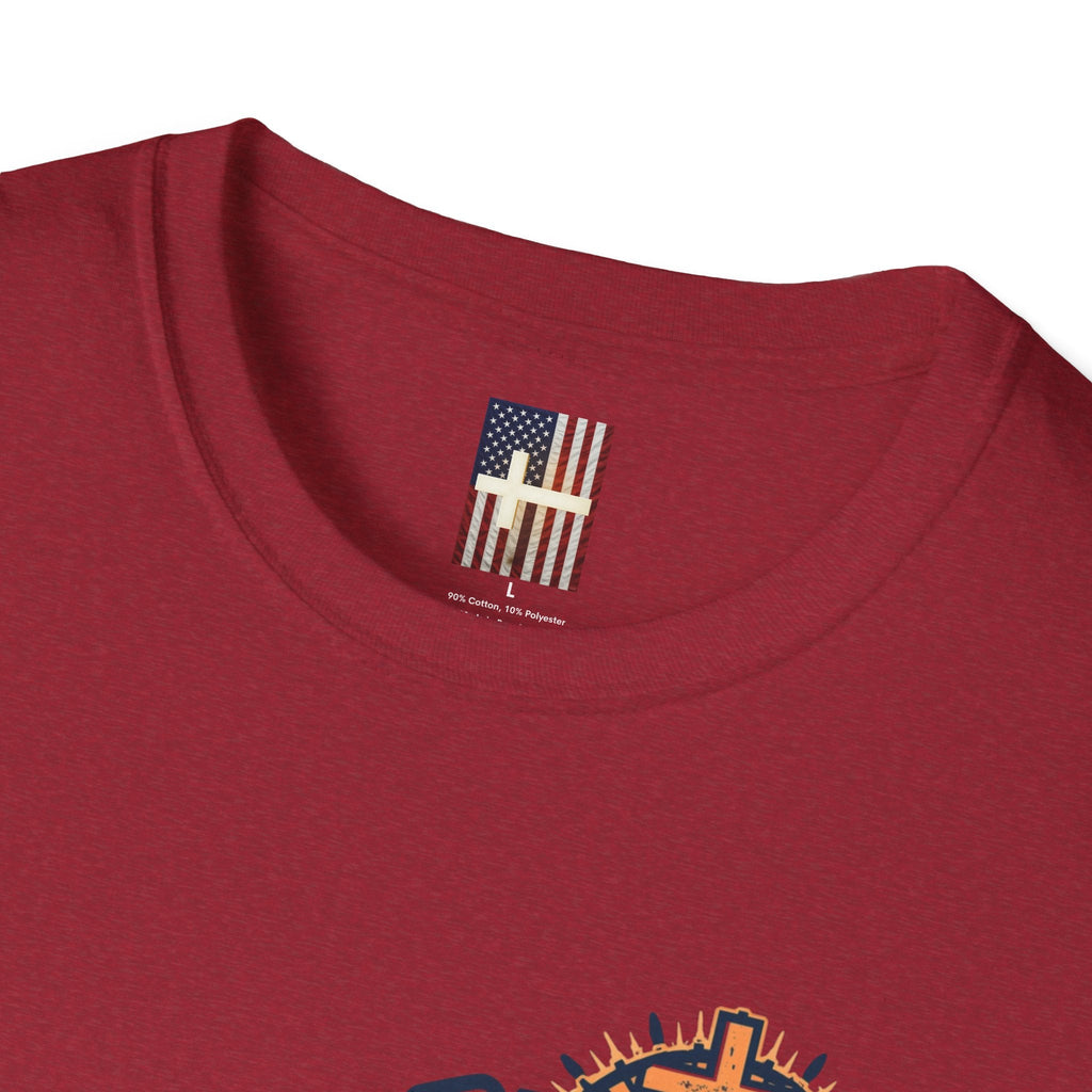 May the Holy Spirit Be With You T-shirt - Christian Star Wars Parody T-shirt Printify