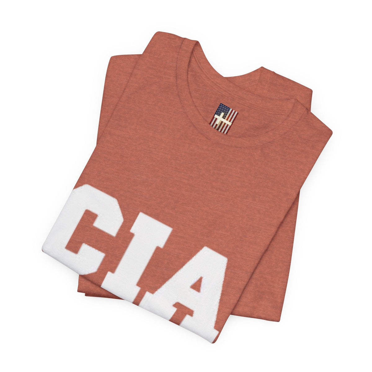 CIA Christian in Action T-shirt - Funny Faith Parody T-shirt - Mission Ready Apparel Printify