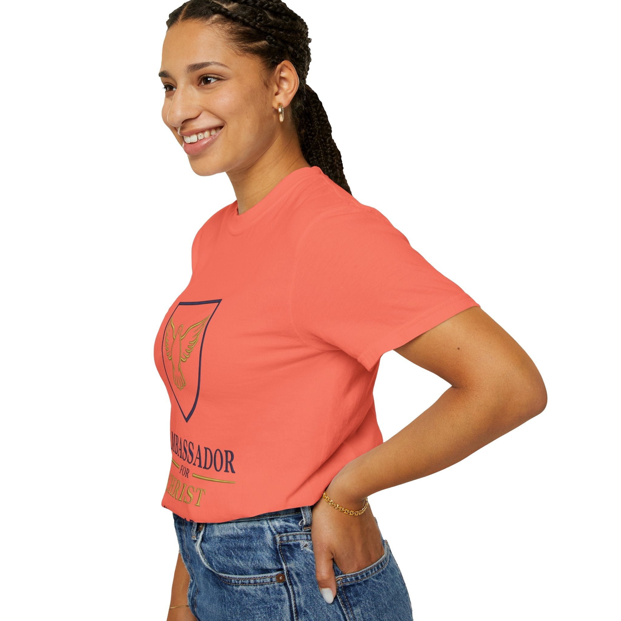 Ambassador for Christ T-Shirt – Established 33 AD Christian Tee for Bold Faith Printify