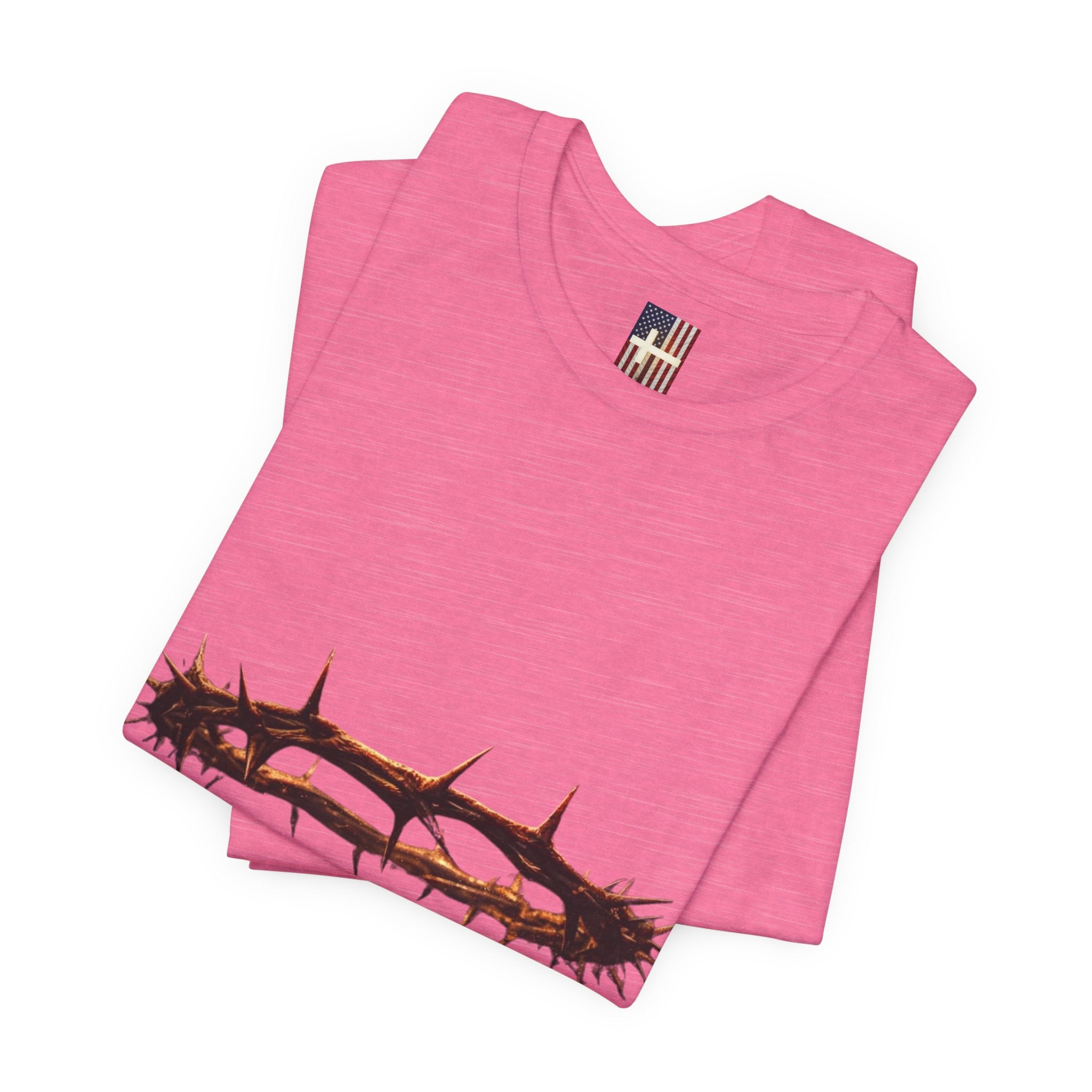 It Is Finished Crown of Thorns Tee — Christian John 19:30 Faith Shirt Printify
