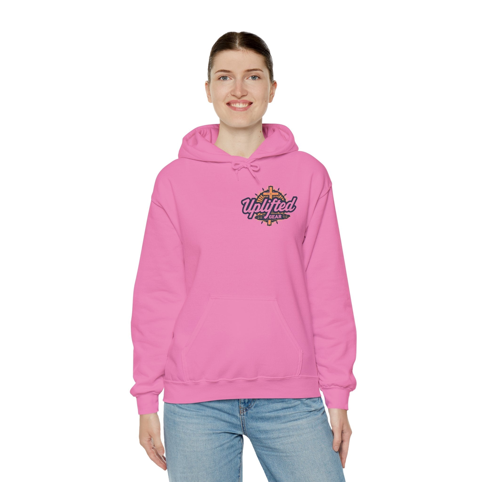 I Can’t, But I Know a Guy Hoodie – Jesus Cross Christian Hoodie for Cozy Faith Printify