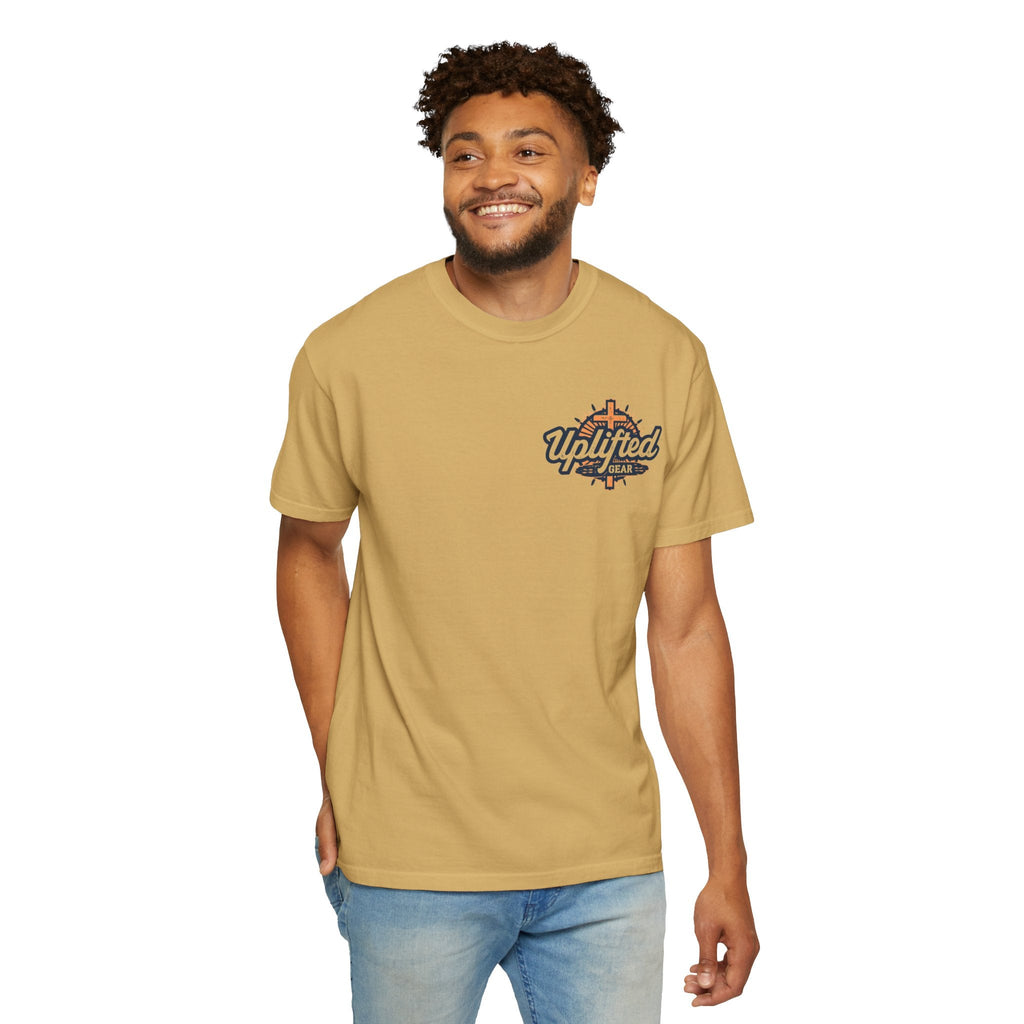 Christ is King T-Shirt – Bold Crown & Cross Christian Tee for Unashamed Faith Printify