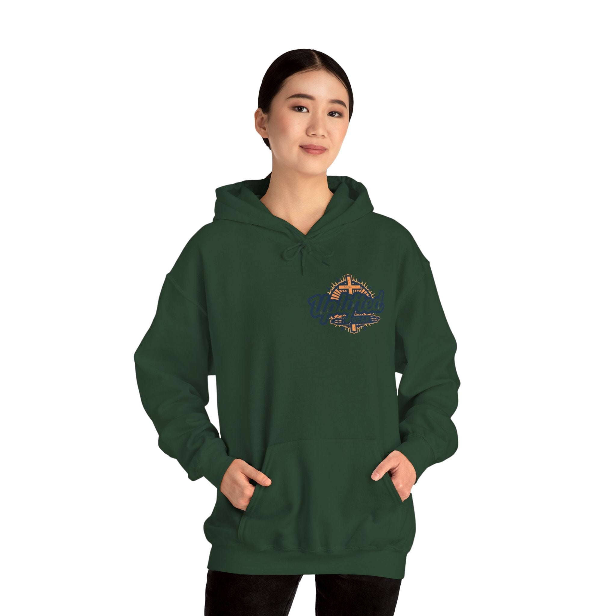 Religious Graphic Armor Of God Design - Unisex Heavy Blend™ Hooded Sweatshirt Printify