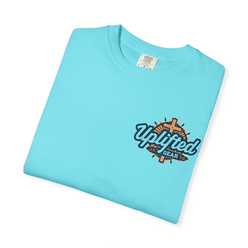 Jesus Saves Christmas T-shirt – Grinch vs Savior Light Battle Christian T-shirt for Hilarious Holiday Faith & True Joy Printify