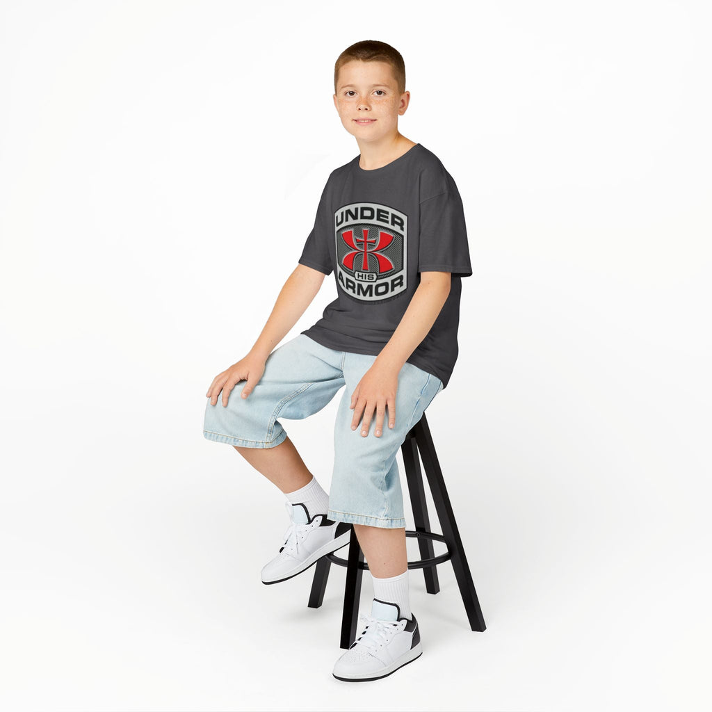 Under HIS Armor Christian T-Shirt — Faith-Inspired Under Armour Style Printify