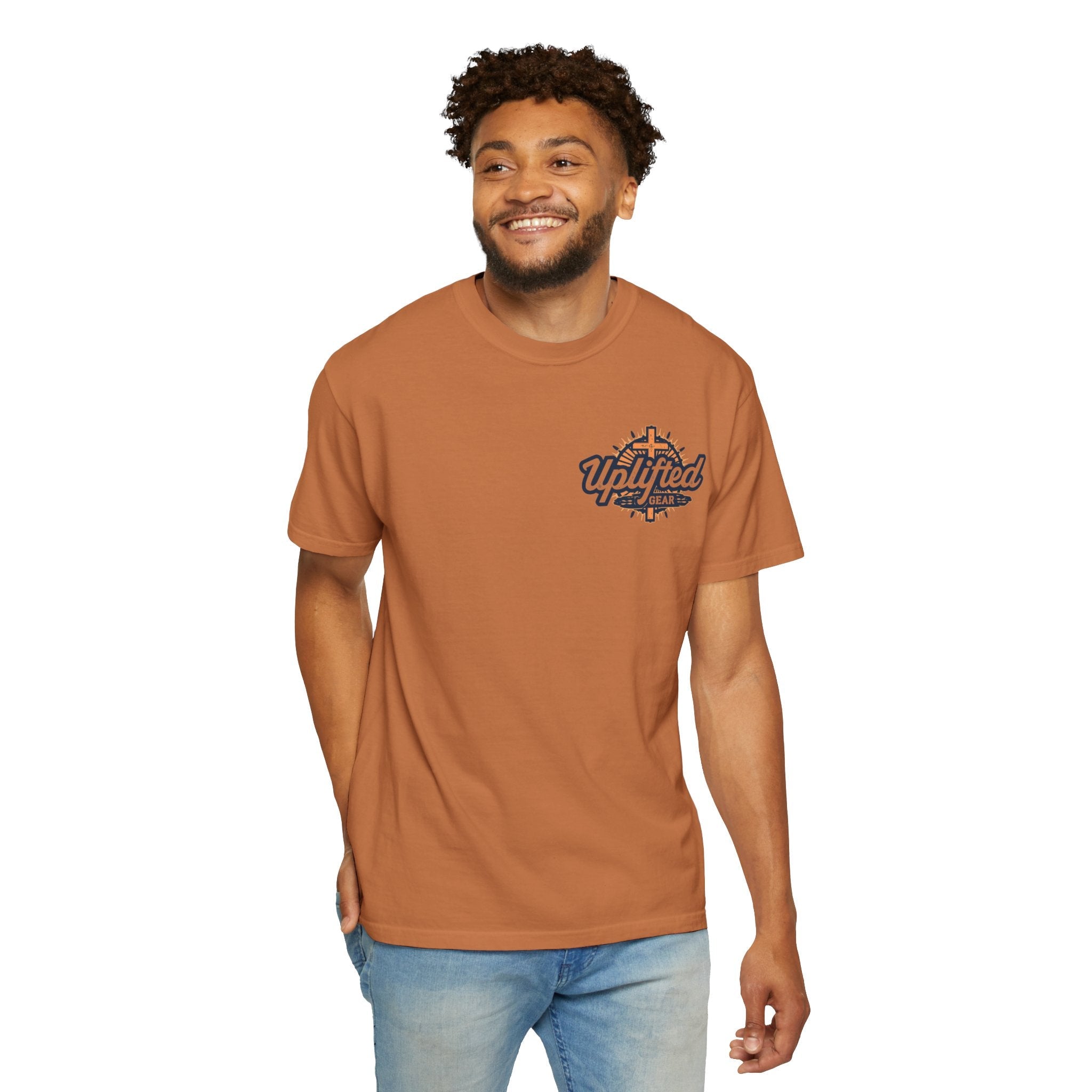 Christ is King T-Shirt – Bold Crown & Cross Christian Tee for Unashamed Faith Printify