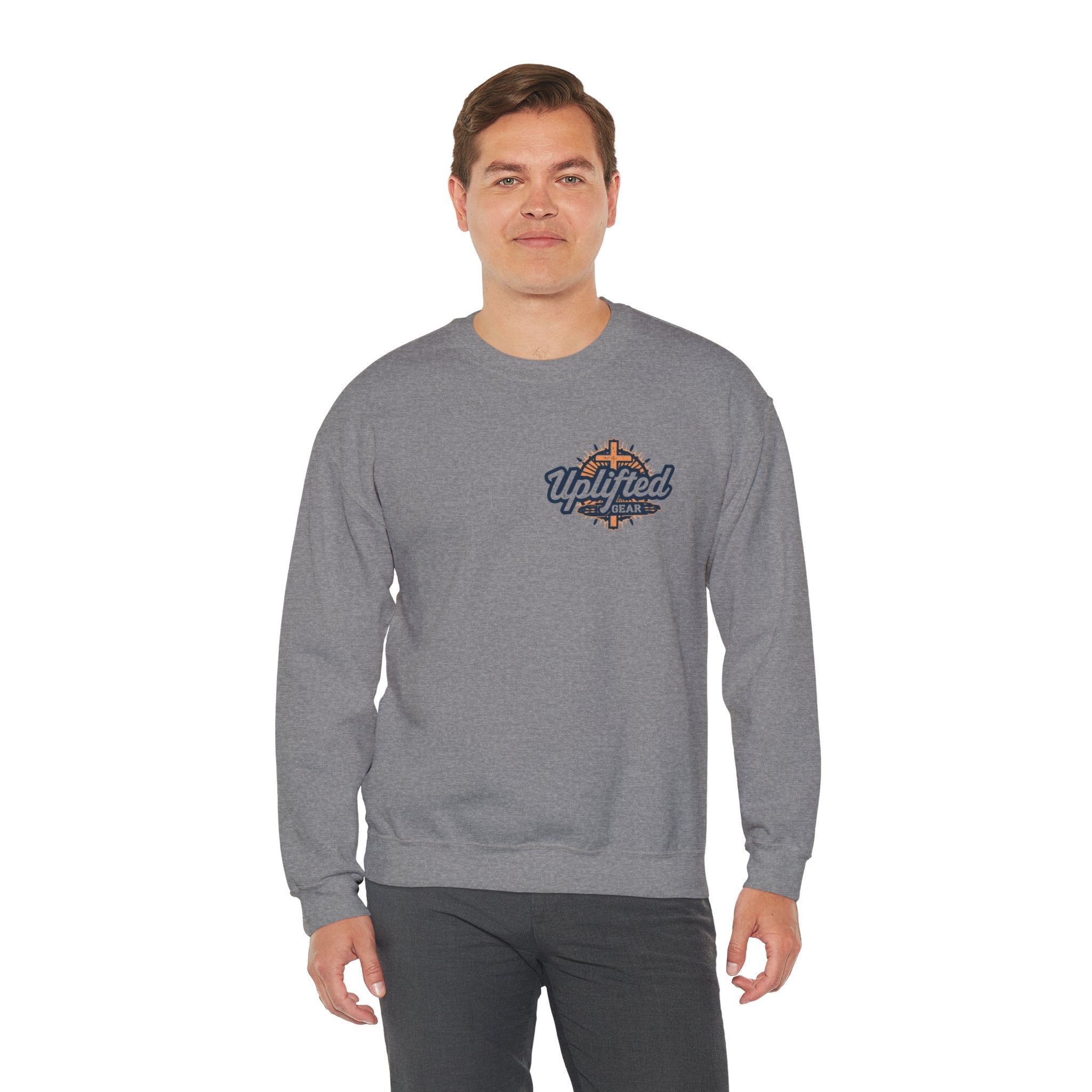 There Are Only 2 Genders Sweatshirt – Adam & Eve Cross Christian Hoodie for Bold Truth Printify