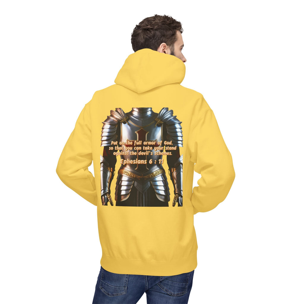 Hoodie - Ephesians 6:11 Bible Verse Religious Design Printify