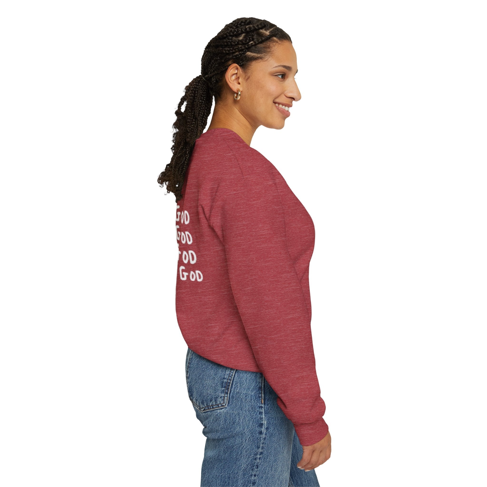 AMEN Acronym Sweatshirt – Always Agree with God Move with God End with God Never Doubt God Christian Hoodie for Unwavering Faith Printify