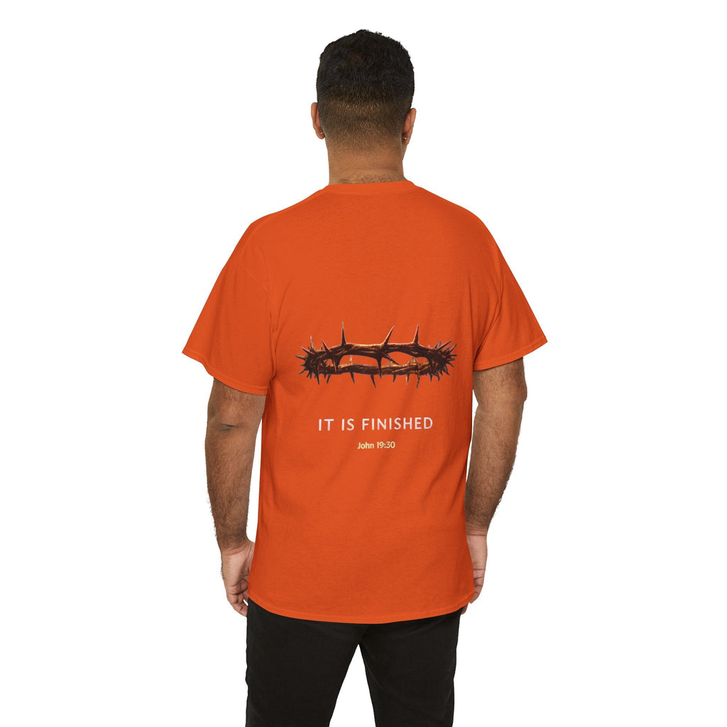It Is Finished Crown of Thorns Tee — Christian John 19:30 Faith Shirt Printify