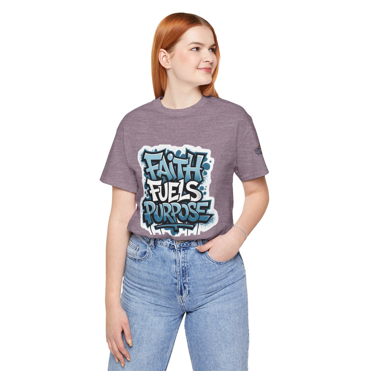 Faith Fuels Purpose T-shirt – Inspirational Christian T-shirt for Divine Drive & Unstoppable Belief Printify
